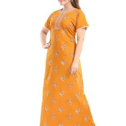 TRUNDZ Printed Maxi Nightdress image 5