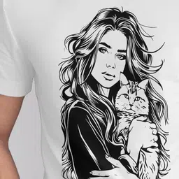 Seekbuylove Men Printed Bio Finish T-shirt image 3