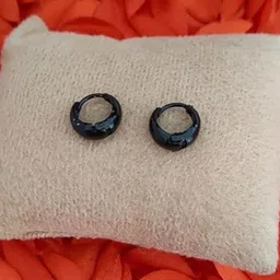 Teeragaj Stainless Steel Circular Hoop Earrings-image-28