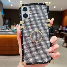 Luxury Kase Geometric Printed iPhone 16 Back Case Mobile Accessories-image-57