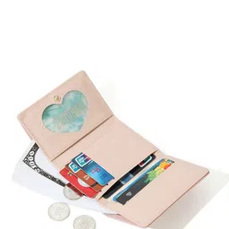 VALERIE Women PU Three Fold Wallet image 4