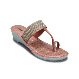 Paragon Printed One Toe Flats image 3