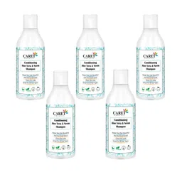 CARET ORGANIC Set Of 5 Aloevera & Neem Shampoo-300ml Each image 1