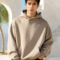 Moda Rapido Men Hooded Long Sleeves Cotton Sweatshirt-picture-10