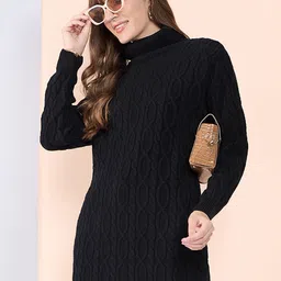CLAPTON Women Solid Woollen Fashion Sweaters-image-50