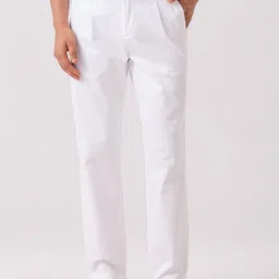 MH&Y Men Comfort Regular Fit Mid-Rise Trousers-picture-33