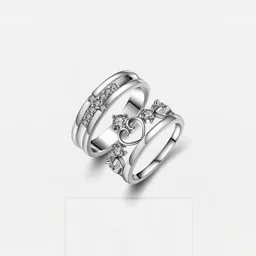 Teeragaj Set Of 2 Stone-Studded Finger Ring-picture-18