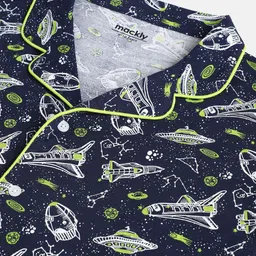 mackly Boys Printed Night suit image 2