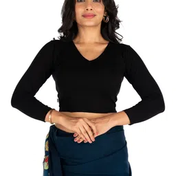 Abhi Women Solid Fitted Tops-picture-18