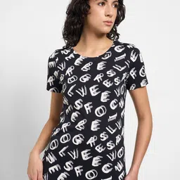 Ajile by Pantaloons Women Printed Pockets T-shirt-image-16