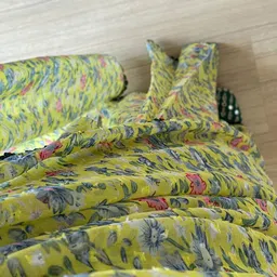 Moda Rapido Floral Pure Georgette Saree image 3