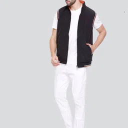 Rare Times Mock Collar Lightweight Puffer Jacket image 4