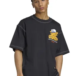 ADIDAS Originals Men Graphic Printed Round Neck Cotton Oversized T-shirt-picture-34