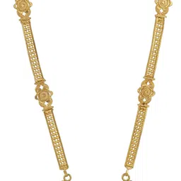 Ramdev Art Fashion Jwellery Brass Gold Plated Mangalsutra-picture-37
