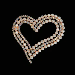 Curren Gold-Plated Artificial Stones Studded and Beaded Brooch-picture-40