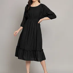 Krunal Raiyani Women Fit & Flare Dress-picture-24