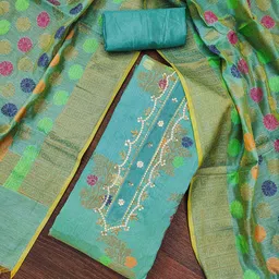 SAINOOR Semi-Stitched Dress Material-picture-23