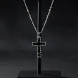 kazare Rhodium-Plated Pendant image 2
