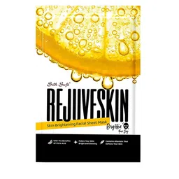 Silk Soft Set Of 5 Rejuve Skin Brightening Facial Sheet Mask - 25 ml Each image 3
