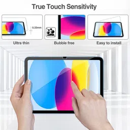 Proelite Screen Guard for Apple iPad (A16) 11th/10th Gen 2025/2022 Premium Tempered Glass Screen Protector image 4