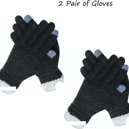 qinpin Solid Winter Men Gloves-picture-37