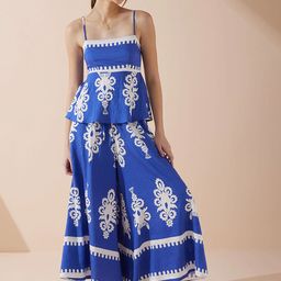 JC Mode Printed Strappy Top & Wide Leg Trousers Co-Ord Set-picture-44