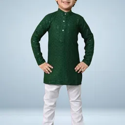 Go Berry Boys Green Clothing Set-picture-49