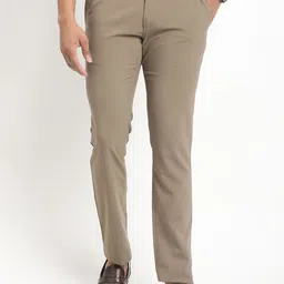 Indian Terrain Men Urban Tapered Fit Mid-Rise Formal Trouser-picture-24