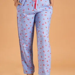 Style Shoes Women Printed Mid-Rise Trouser-image-9