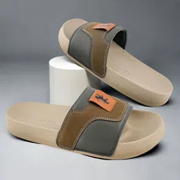 Red Tape Men Solid EVA Comfort Sliders-picture-40