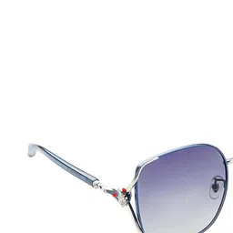 HASHTAG EYEWEAR Women Square Sunglasses with UV Protected Lens EVA-D6311-C2 image 5