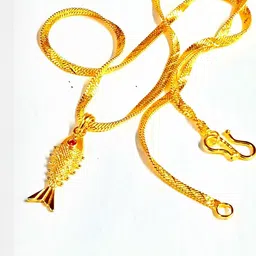 Nawab Collection Gold-Plated Alloy Pendants with Chains image 4