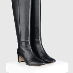 Oroh Women Pointed-Toe Block-Heeled Boots-image-61