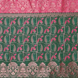 Anouk Woven Design Zari Silk Blend Banarasi Saree image 2
