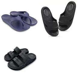 Feel alive Men Set Of 3 Ultra-Comfortable Lightweight Flip Flops-picture-34