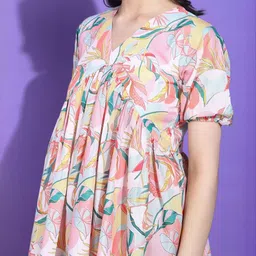 Moda Rapido Women Cotton Fit & Flare Dresses image 5