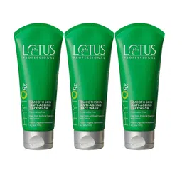 Lotus Professional 3Pcs PhytoRx Smooth Skin Anti-Ageing Face Wash - 80g each image 1