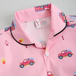 Hopscotch Kids Firefighter Cotton Sleepwear Set image 2