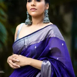 Aaishvyapparels Woven Design Art Silk Handloom Saree image 3