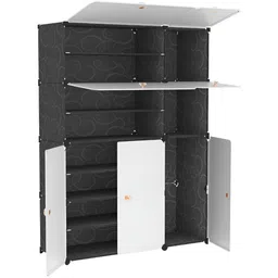 Sasimo Black Set of 1 Super Strong Shoes Organiser Organisers-picture-13