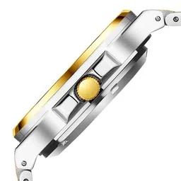 SANSIMAYO Zeus Men Stainless Steel Automatic Motion Powered Watch SM-M-301-TTSG-G-GBL image 3