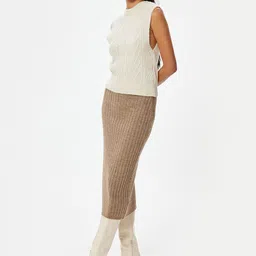 Koton Acrylic A-Line Knee Length Skirts image 5