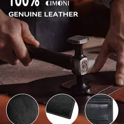 CIMONI Men Leather Two Fold Wallet image 5