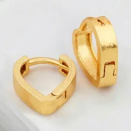 SHREE KRISHNA SHOPPING Unisex Gold-Plated Brass Earrings-picture-30