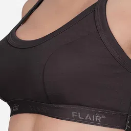 SHYAM SONS FLAIR Pack Of 3 Full Coverage Non Padded Workout Bra image 5
