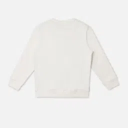 Pepe Jeans Boys Solid Round Neck Cotton Pullover Sweatshirt image 2