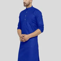 ANUJ FASHION Men Blended A-Line Kurtas image 2