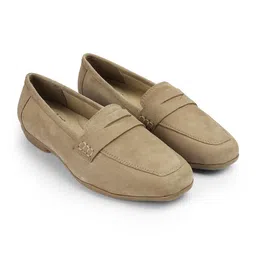 Tresmode Women Suede Loafers-image-41