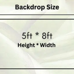 dm fashion Birthday Celebration Backdrop Decoration Curtain Cloth 5ft x 8ft image 2