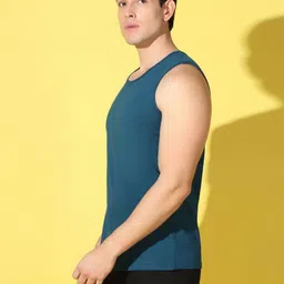 WOOSTRO Men Pack of 2 Typography Printed Round Neck Cotton Slim Fit T-shirts image 2